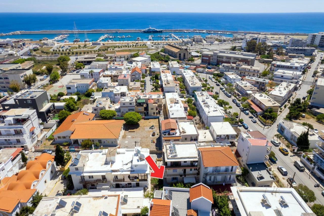 Eddy'S Apartment Rhodes City Buitenkant foto